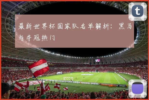 最新世界杯国家队名单解析：黑马与夺冠热门